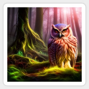 Master Owl Sticker